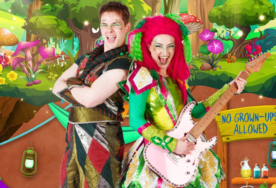 Peter Pan and Tink