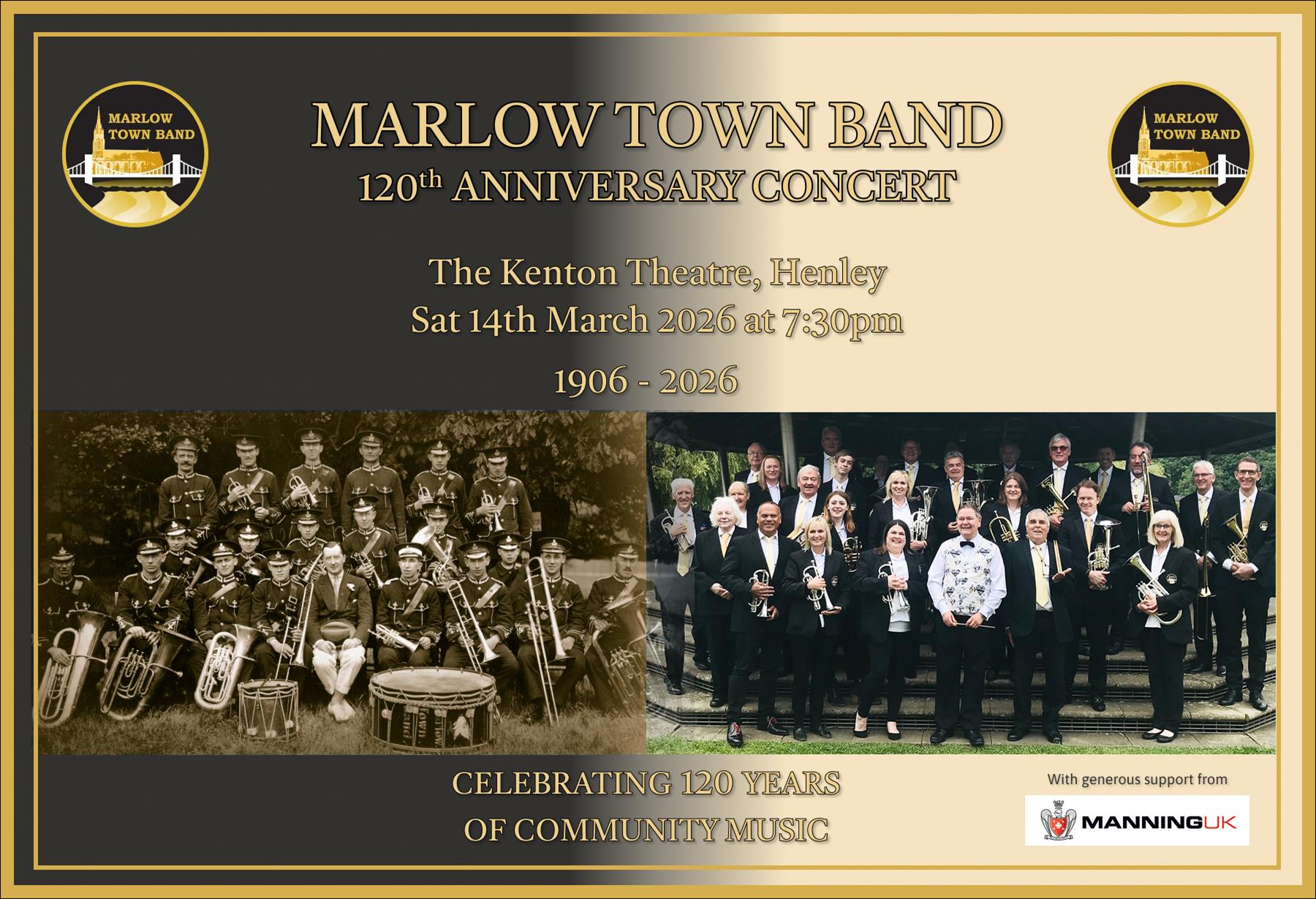Marlow Town Band 120 Year Anniversary Concert